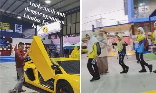 Bawa Lamborghini ke Sekolah, Seorang Guru Bikin Heboh Bawa Lamborghini ke Sekolah, Seorang Guru Bikin Heboh