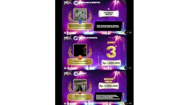 Tim SMA Unggulan Rushd Sragen Berjaya di Ajang Festival Sains dan Budaya 2024 Tim SMA Unggulan Rushd Sragen Berjaya di Ajang Festival Sains dan Budaya 2024