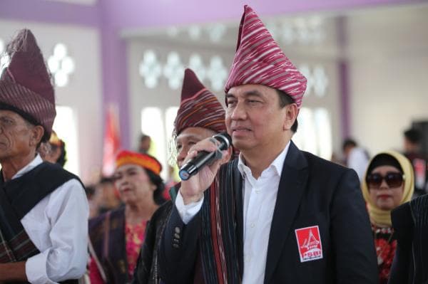 PSBI Gelar Pesta Bona Taon 2024 di Samosir, Effendi Simbolon: Semoga Tahun Ini Damai dan Harmonis
