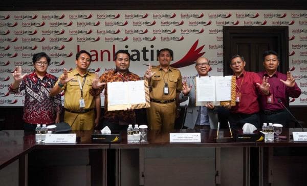 Bank Jatim  Teken Kerja Sama dengan Pemprov Jawa Timur dan CV Gratis Ongkir