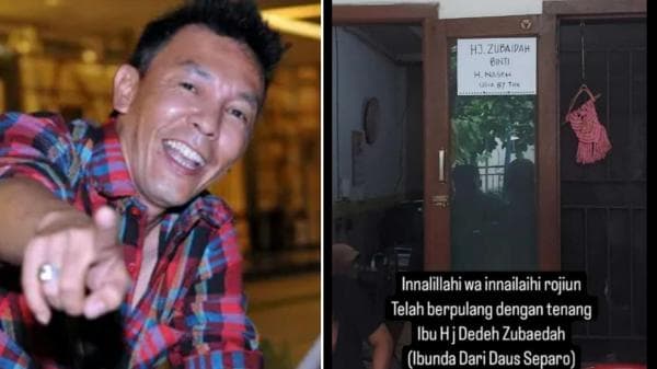 Kabar Duka, Ibunda Komedian Daus Separo Tutup Usia Kabar Duka, Ibunda Komedian Daus Separo Tutup Usia