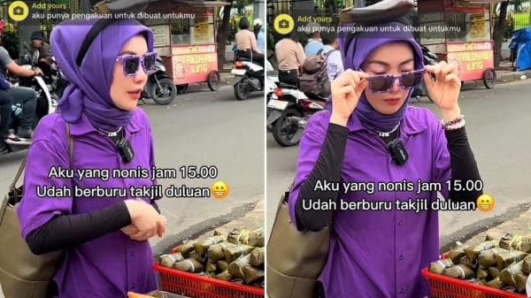 Fenomena Ngakak, Wanita Non-muslim Rela Nyamar Pakai Hijab Demi Berburu Takjil Ramadhan