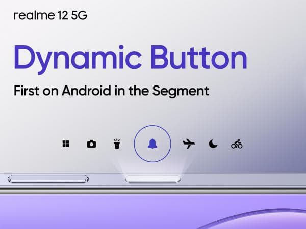 Realme 12 5G Akan Hadirkan Dynamic Button Pertama di Segmennya