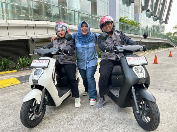Motor Listrik Honda Mengaspal di Riau, Ini Kelebihannya