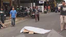 Mobil Truk Tabrak Motor di Jalan Djuanda Kota Tasikmalaya, Satu Orang Tewas