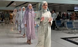 Peragaan Busana Meriahkan Ramadan Festive di Bandara Adi Soemarmo