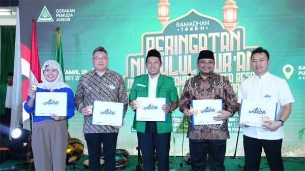 Gandeng GP Ansor, Aice Bagikan Jutaan Es Krim ke 5.000 Masjid dan Musala di Seluruh Indonesia