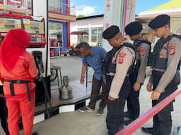 Perintah Kapolda Aceh, Polisi di Pidie Jaya Mulai Perketat Pengawasan SPBU