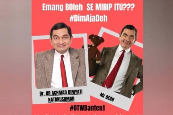 Heboh! 'Mr. Bean' dari Pandeglang Banten, Begini Sosoknya