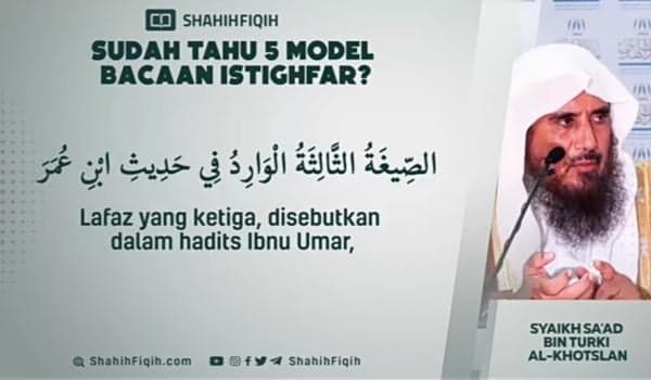 Sudah Tahu 5 Model Bacaan Istighfar Sudah Tahu 5 Model Bacaan Istighfar