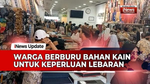 VIDEO: Jelang Lebaran, Toko Kain Azad Textile Center Tasikmalaya Diserbu Konsumen VIDEO: Jelang Lebaran, Toko Kain Azad Textile Center Tasikmalaya Diserbu Konsumen