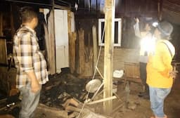 Merebus Ketupat Untuk Lebaran, Dapur Rumah Warga Grobogan Malah Terbakar