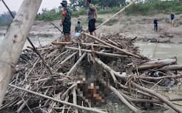 Cari Biawak, Warga Wirosari Temukan Mayat Pria di Sungai Lusi Tersangkut Ranting Bambu