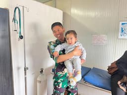 Dokter Satgas Yonmek TNI Konga XXIII-R / UNIFIL Idola Mahdi Aladine Anak Lebanon Selatan
