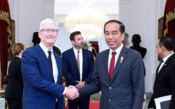 Begini Respons CEO Apple Terkait Presiden Jokowi Minta Bangun Pabrik Manufaktur di Indonesia