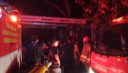Kebakaran Rumah di Purwodadi, Dua Sepeda Motor Dilalap Api
