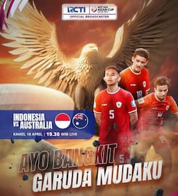 Link Live Streaming Piala Asia U-23 Antara Timnas Indonesia U-23 Vs Australia U-23 di Vision+
