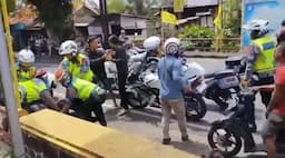 Aksi Kejar-kejaran di Jalan Raya Warnai Penangkapan Pelaku Curanmor oleh Polantas Kuningan