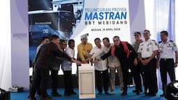 Proyek Mastran BRT Mebidang Dimulai, Bobby Nasution Ajak Semua Pihak Mewujudkannya