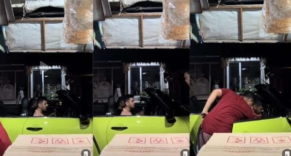 Viral! Bule India di Bali Naik Mini Cooper Isi Bensin di Warung Eceran Viral! Bule India di Bali Naik Mini Cooper Isi Bensin di Warung Eceran