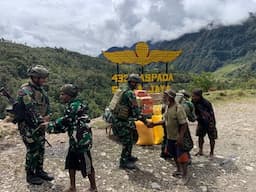 Lumpuhkan OPM di Paro, Koops Habema Juga Gelar Operasi Teritorial Pelayanan Dasar Masyarakat Papua