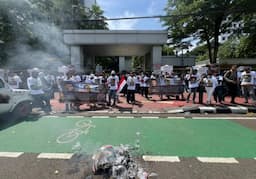 Karyawan PT PRLI Demo di MA Tuntut Tiga Hakim yang Menangkan Tersangka Mohindar Diganti