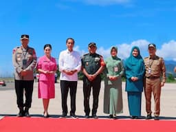 Ketua PD Bhayangkari Sulbar Apresiasi Kunjungan Presiden Jokowi ke Sulawesi Barat