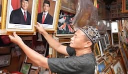 Usai Keputusan MK, Pesanan Bingkai Foto Prabowo-Gibran dari Berbagai Daerah Mulai Banyak