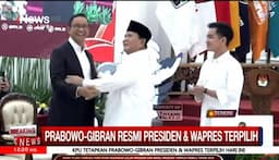 Usai Ditetapkan Presiden, Prabowo ke Anies: Saya Tahu Senyuman Anda Berat