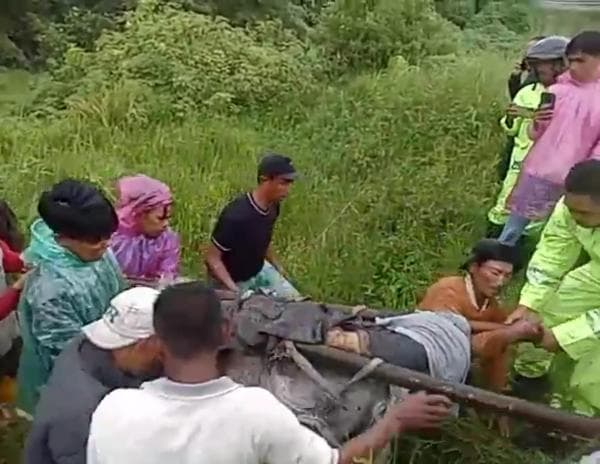 Operator Eksavator Tewas Usai Diterjang Air Bah Di Kelok Hantu Operator Eksavator Tewas Usai Diterjang Air Bah Di Kelok Hantu