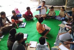 Cerita Pandu Wiguno, Mahasiswa Petra Christian University yang Mengabdi dari Lombok hingga Papua