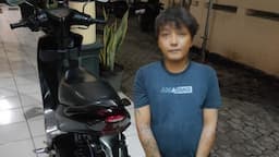 Seorang Pembersih Kaca Mobil Diciduk Polisi Karena Curi Sepeda Motor di Kota Probolinggo