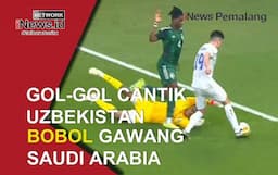 Video Dahsyatnya Gol-Gol Cantik Timnas Uzbekistan Bobol Gawang Saudi Arabia 2-0