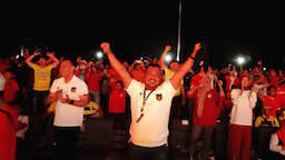 Nobar Semifinal Asian Cup U-23, Bupati Gresik Ajak Warga Perkuat Nasionalisme