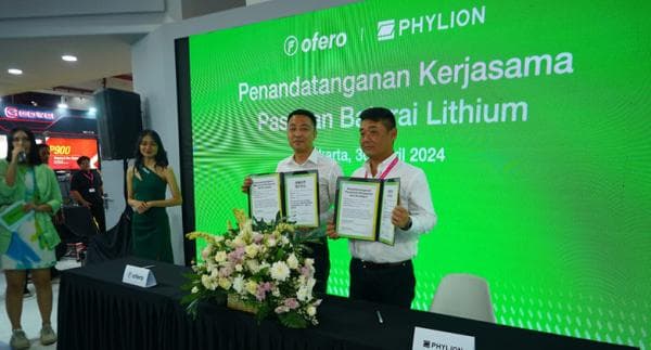 Ofero Mejeng di Asia Bike 2024, Pamer Battery Lithium dari Phylion dan Unit Terbaru