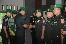 Mutasi Pejabat Utama Kodam IV Diponegoro: 2 Danrem, Kapendam hingga Daniteldam Diganti