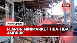 VIDEO: Atap Baja Ringan Minimarket di Tasikmalaya Tiba-Tiba Ambruk, Ini Kesaksian Pegawai