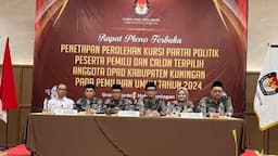 KPU Kuningan Tetapkan 50 Anggota DPRD Terpilih di Pileg 2024, Kursi PDIP Tertinggi