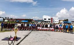 Turnamen Sepak Bola U-18 di Humbahas, Hendri Tumbur Simamora Harapkan Lahir Atlet Profesional
