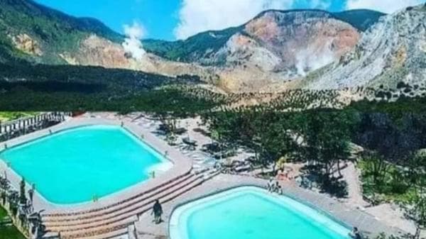 Nikmati Sensasi Berendam Air Panas di Kolam Renang TWA Gunung Papandayan Garut Nikmati Sensasi Berendam Air Panas di Kolam Renang TWA Gunung Papandayan Garut