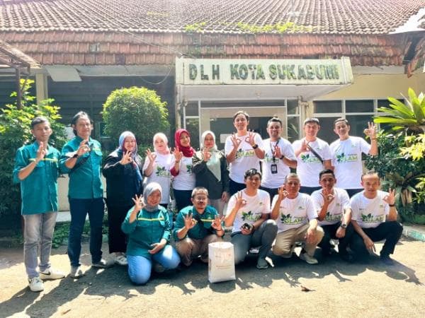 Pegadaian Jalin Sinergi dengan Dinas Lingkungan Hidup Kota Sukabumi