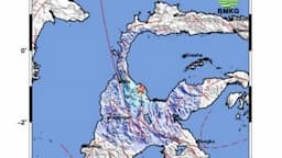 Gempa Terkini Magnitudo 4,8 Guncang Parigi Moutong, Terasa di Sausu hingga Poso