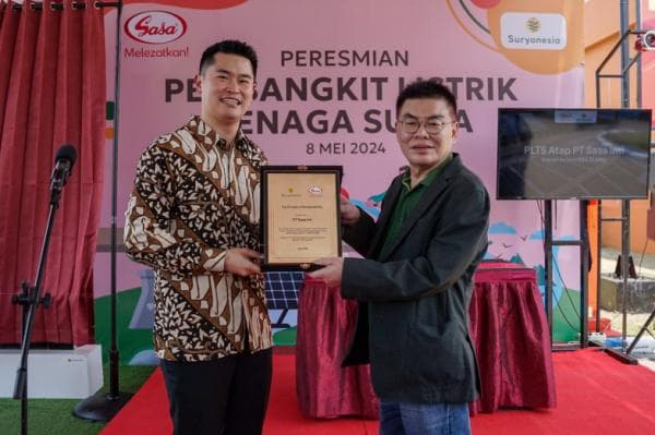 Ciptakan Sumber Pangan yang Berkelanjutan, PT Sasa Inti Gandeng Suryanesia Bangun PLTS Atap Ciptakan Sumber Pangan yang Berkelanjutan, PT Sasa Inti Gandeng Suryanesia Bangun PLTS Atap