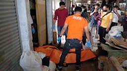Pria Tanpa Identitas Ditemukan Meninggal di Pasar HPKP 2 Cikurubuk Tasikmalaya