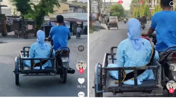 VIRAL : Anak Wisuda Diantar Pakai Becak Motor, Netizen : Momen Paling Berharga VIRAL : Anak Wisuda Diantar Pakai Becak Motor, Netizen : Momen Paling Berharga