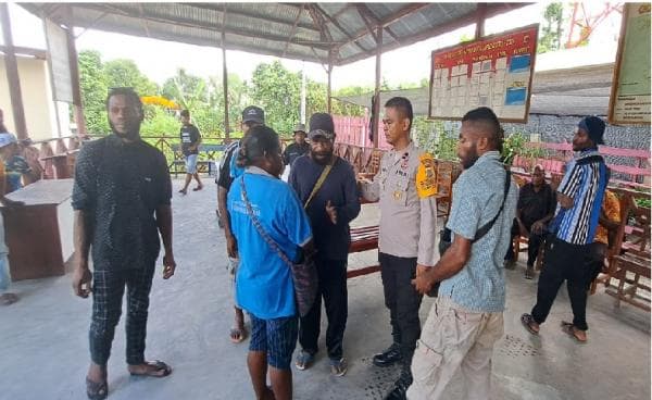 Polsek Nimbokrang Lakukan Problem Solving Permasalahan Tanah di Kampung Hamonggrang Polsek Nimbokrang Lakukan Problem Solving Permasalahan Tanah di Kampung Hamonggrang