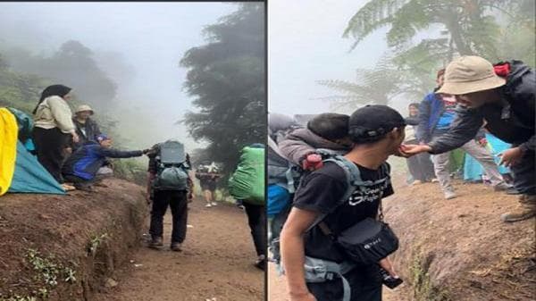 Viral, Balita Ikut Ortu Mendaki Gunung Prau di Jawa Tengah Jadi Sorotan Netizen Viral, Balita Ikut Ortu Mendaki Gunung Prau di Jawa Tengah Jadi Sorotan Netizen