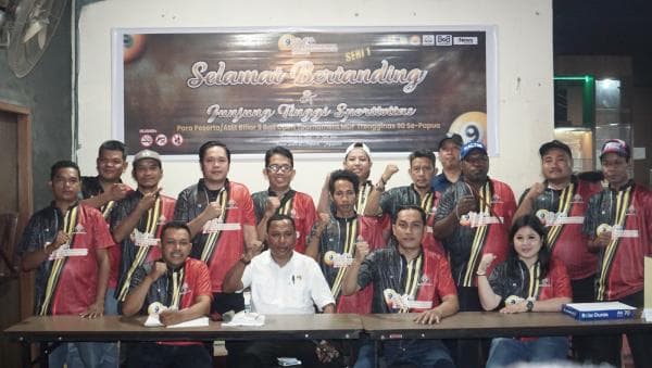 9 Ball Open Turnamen MDF Trengginas 90 se Papua Resmi Digelar 9 Ball Open Turnamen MDF Trengginas 90 se Papua Resmi Digelar
