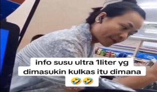 Gegara Susu UHT 1 Liter Tak Dingin, Emak-Emak Bentak Karyawan Minimarket Viral Gegara Susu UHT 1 Liter Tak Dingin, Emak-Emak Bentak Karyawan Minimarket Viral