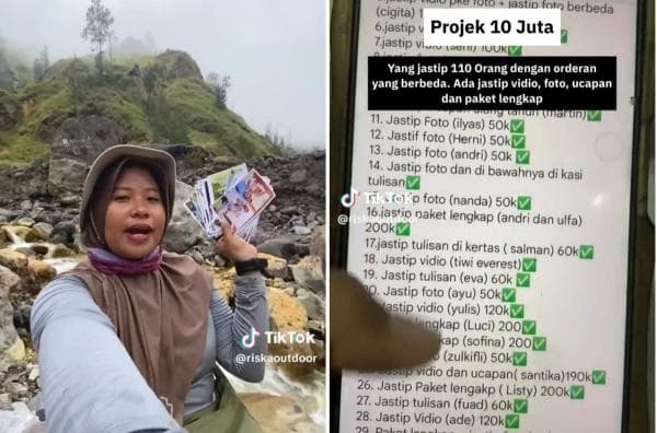Viral Jastip Foto di Puncak Gunung Bisa Cuan Hingga Jutaan Rupiah Viral Jastip Foto di Puncak Gunung Bisa Cuan Hingga Jutaan Rupiah